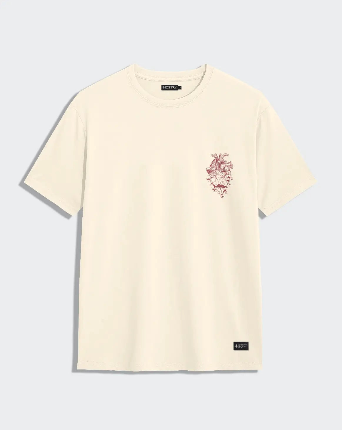 Camiseta beige unisex EZEKIEL