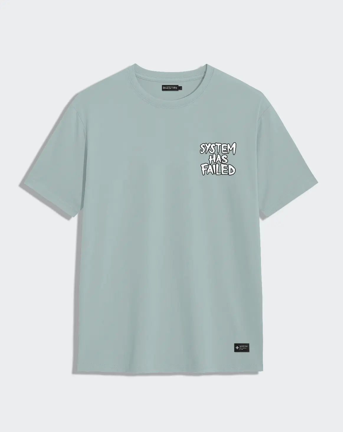 Camiseta blue menta unisex SYSTEM