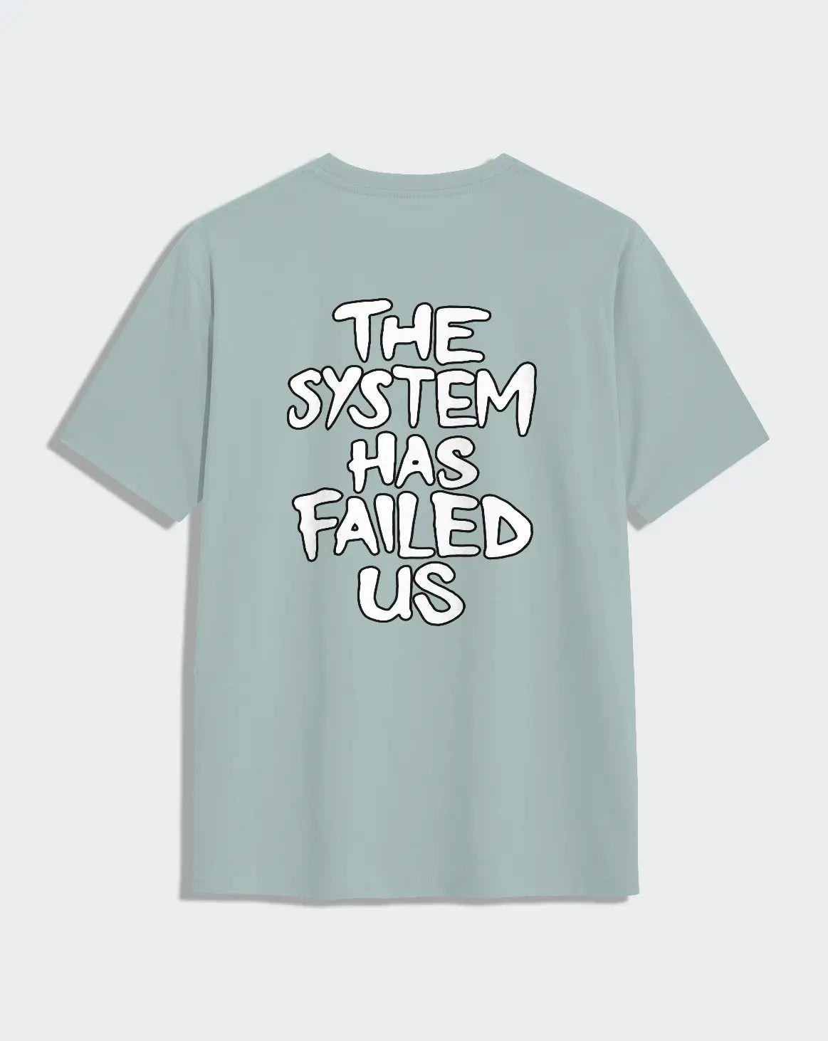 Camiseta blue menta unisex SYSTEM