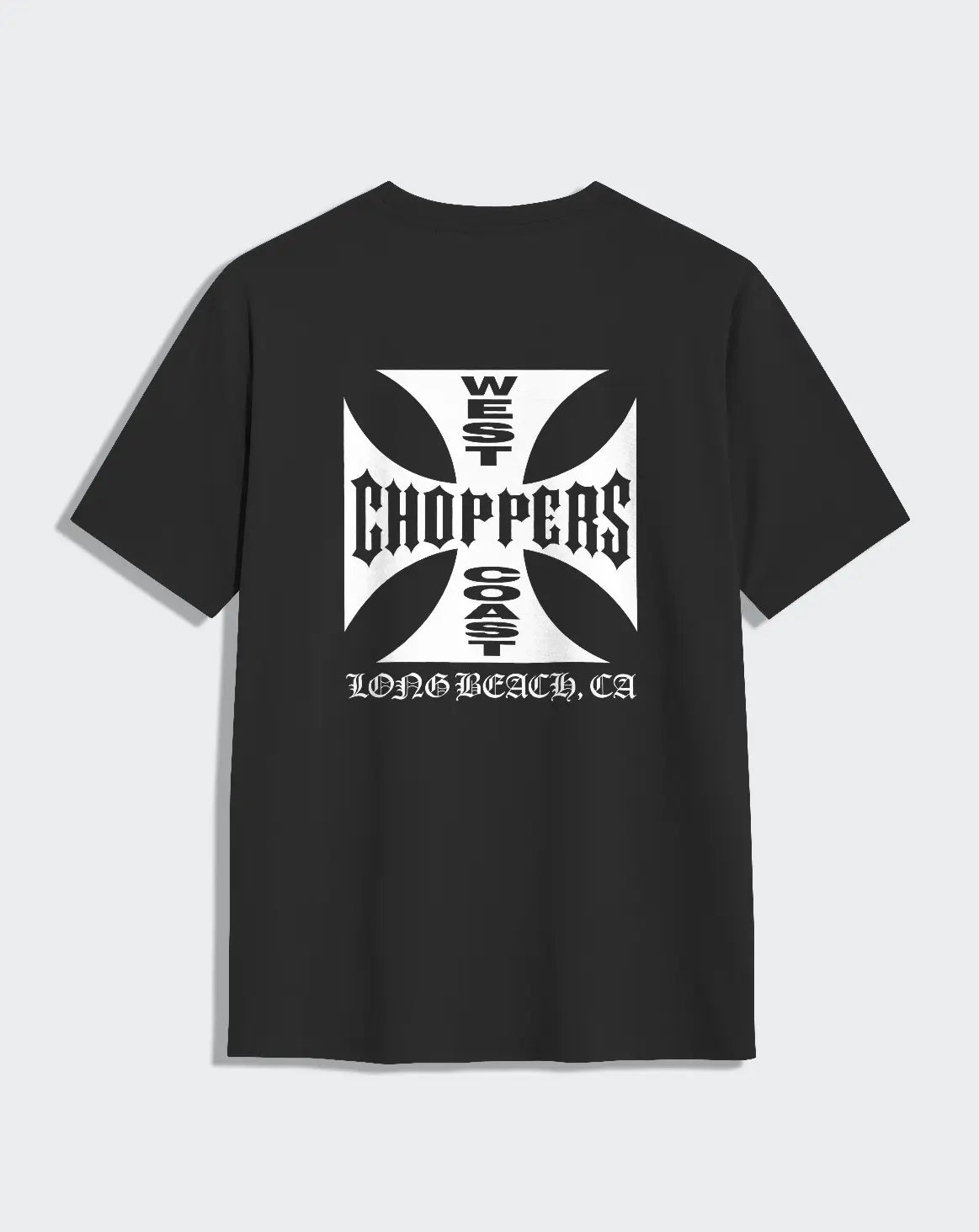 Camiseta negra unisex CHOPPERS