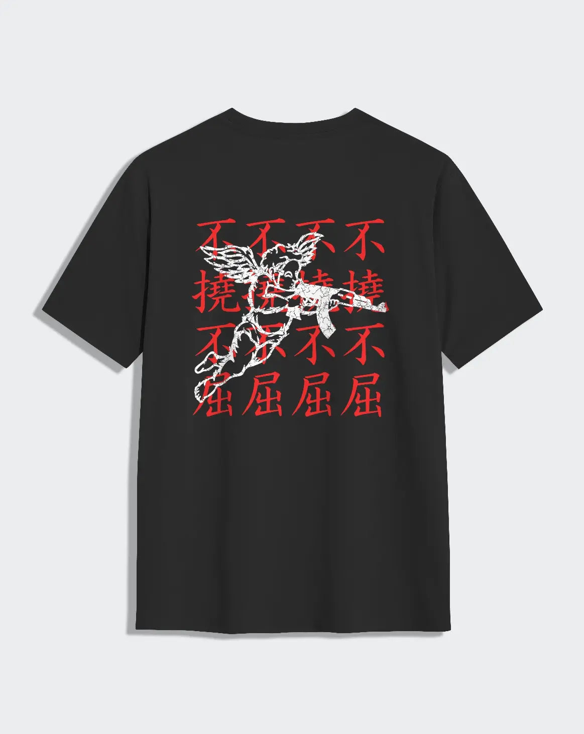 Camiseta unisex negra NO LOVE