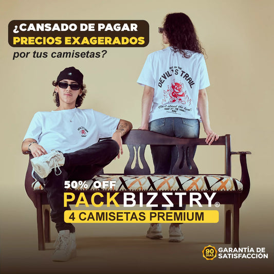 PACK 4 CAMISETAS + Caja Coleccionable de Regalo + envío GRATIS