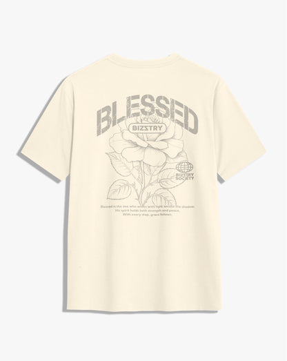 Camiseta unisex beige BLESSED
