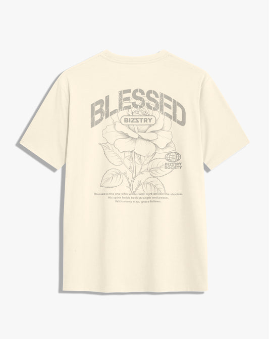Camiseta unisex beige BLESSED