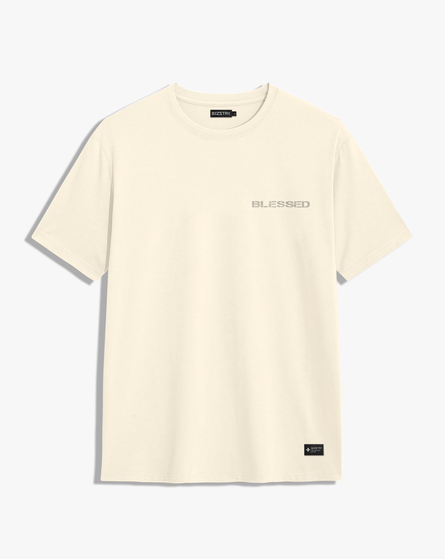 Camiseta unisex beige BLESSED