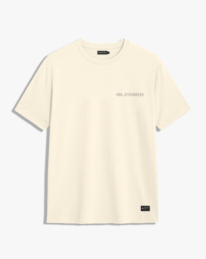 Camiseta unisex beige BLESSED