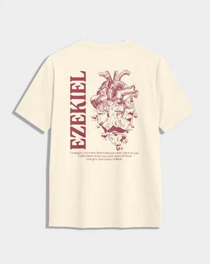 Camiseta beige unisex EZEKIEL