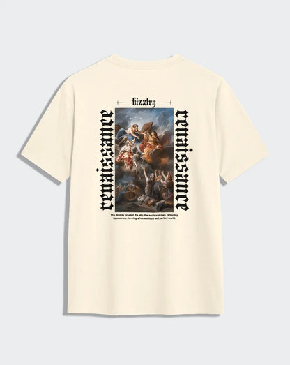 Camiseta beige unisex RENAISSANCE BIZZTRY