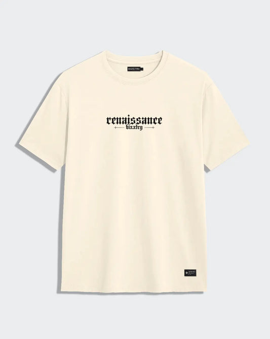 Camiseta beige unisex RENAISSANCE BIZZTRY