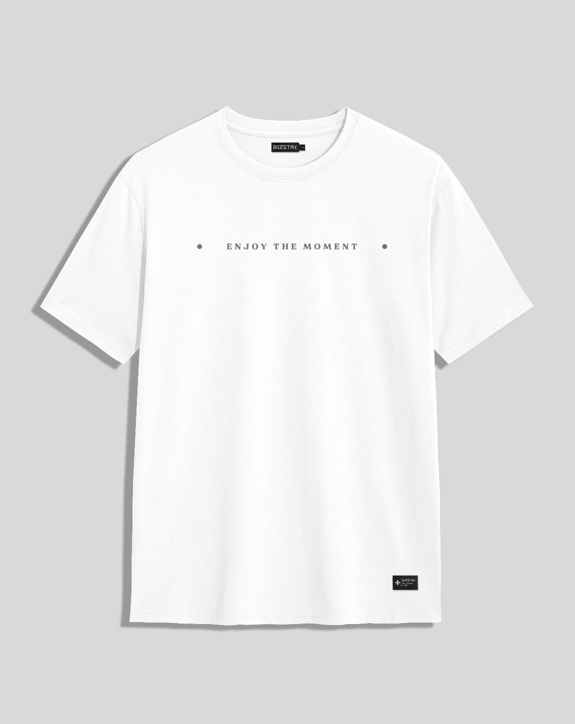 Camiseta blanca unisex ENJOY