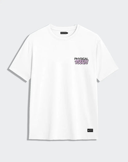 Camiseta blanca unisex PHYSICAL