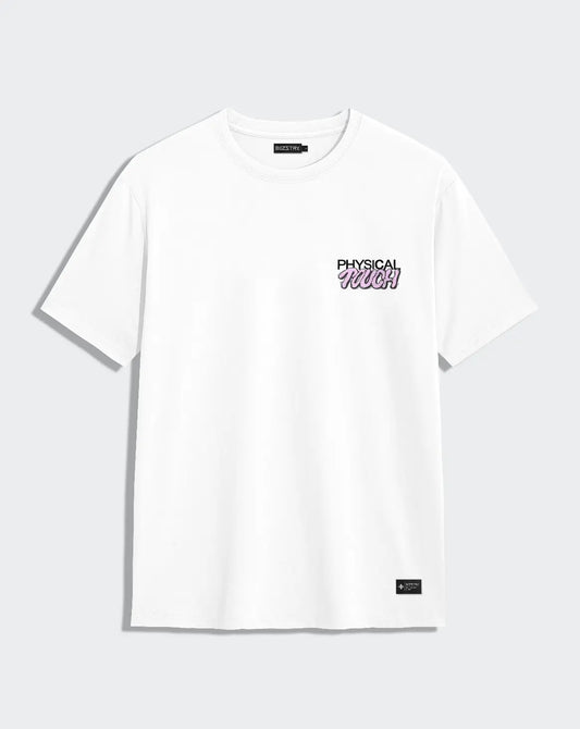Camiseta blanca unisex PHYSICAL