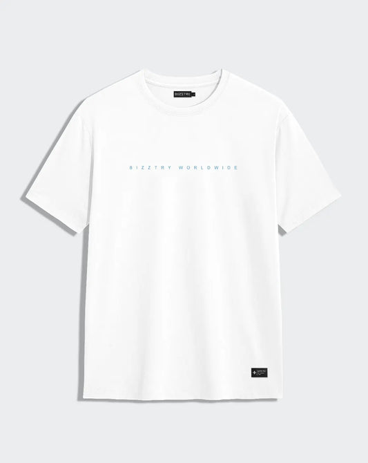 Camiseta blanca unisex ZEBRA
