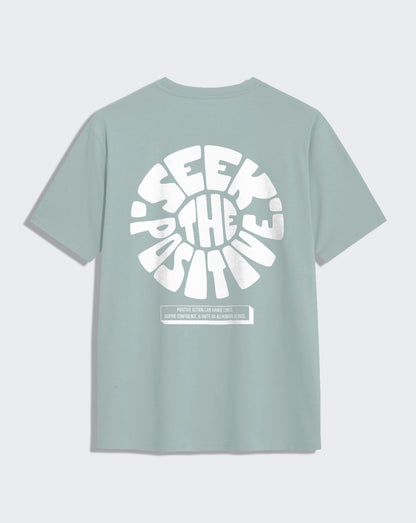 Camiseta need blue unisex SEEK THE POSITIVE