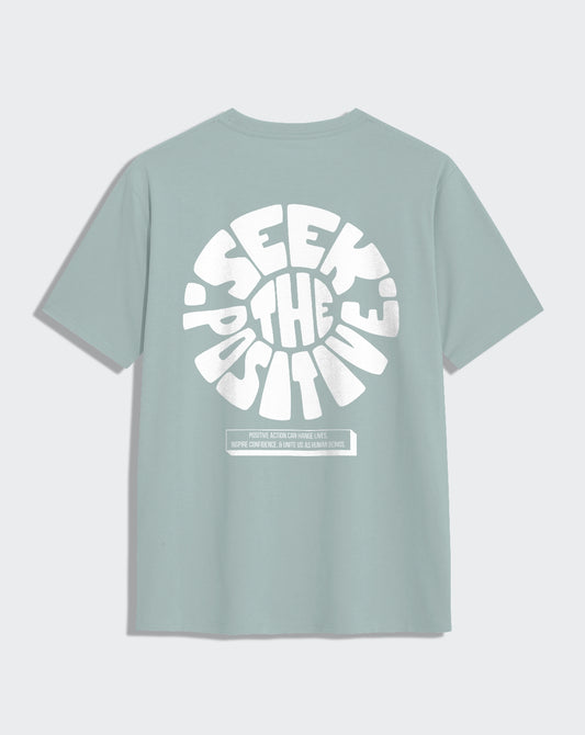 Camiseta need blue unisex SEEK THE POSITIVE