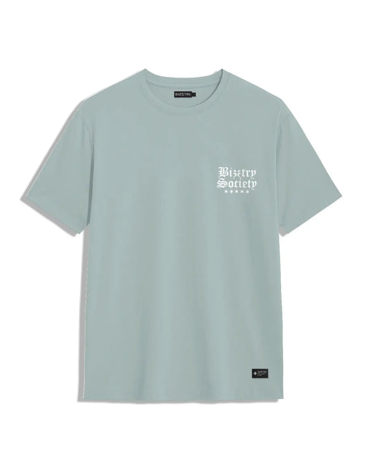 Camiseta blue menta unisex BIZZTRY SOCIETY