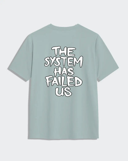 Camiseta blue menta unisex SYSTEM