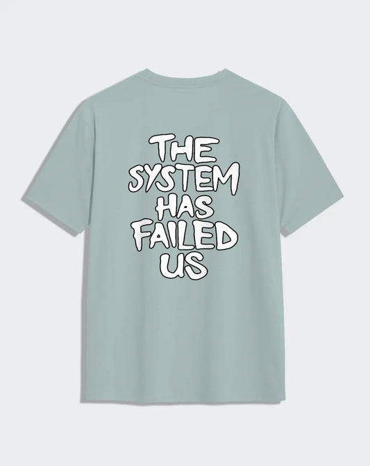 Camiseta blue menta unisex SYSTEM