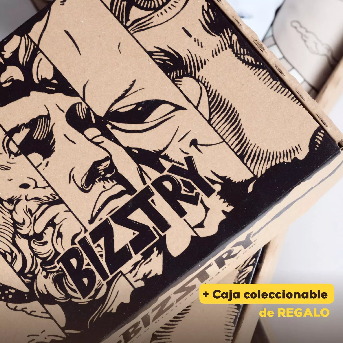 PACK 4 CAMISETAS + Caja Coleccionable de Regalo + envío GRATIS
