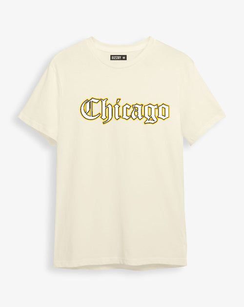 Camiseta beige Unisex CHICAGO