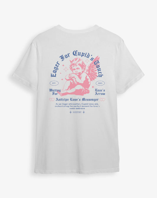 Camiseta blanca unisex CUPIDO