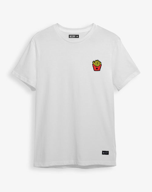 Camiseta blanca unisex PAPITAS