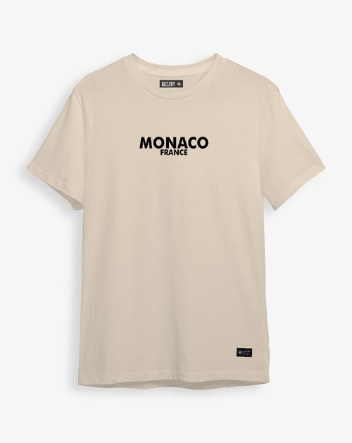 Camiseta capuccino unisex MONACO