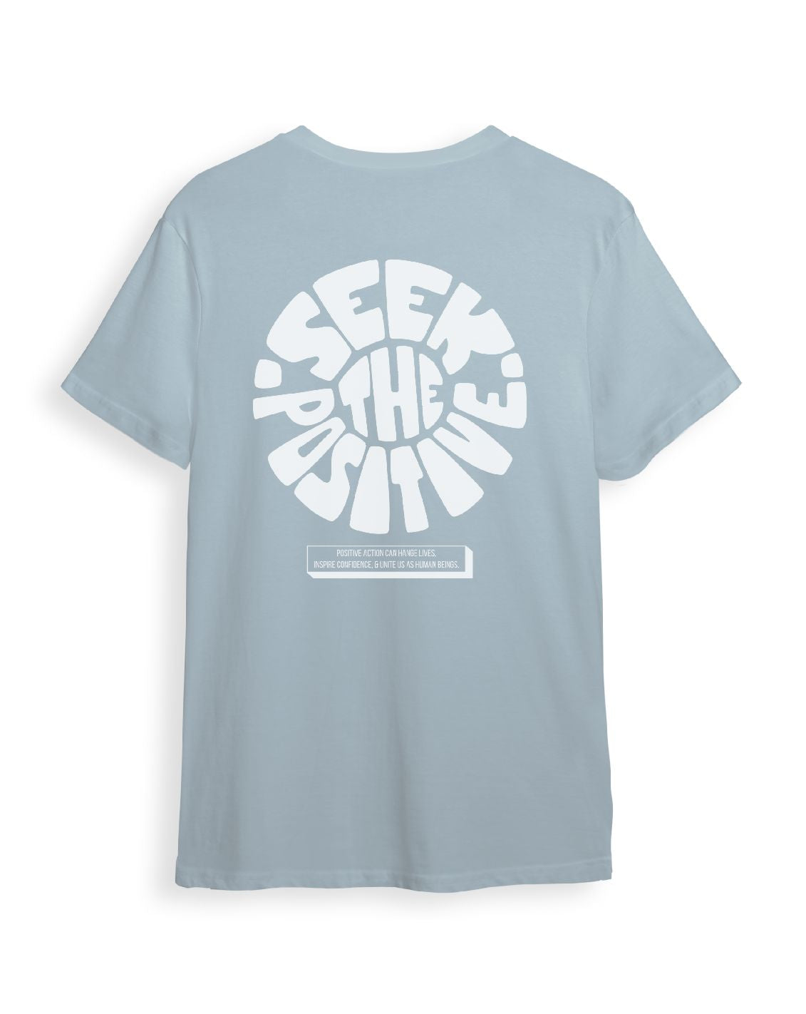 Camiseta need blue unisex SEEK THE POSITIVE