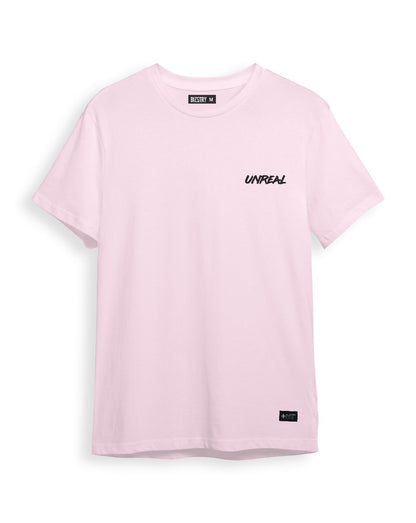 Camiseta rosa Unisex UNREAL