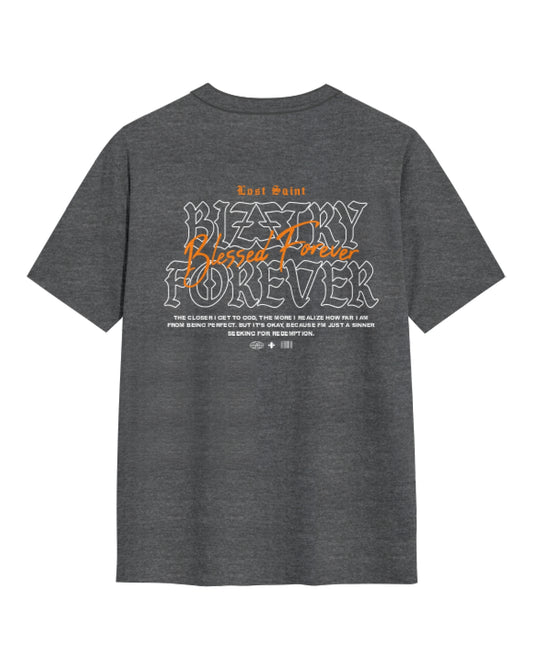 Camiseta gris unisex BIZZTRY FOREVER