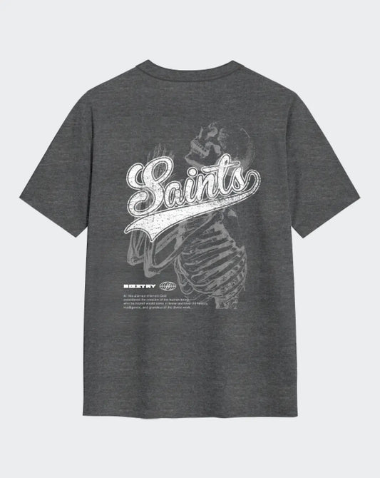 Camiseta gris unisex SAINTS