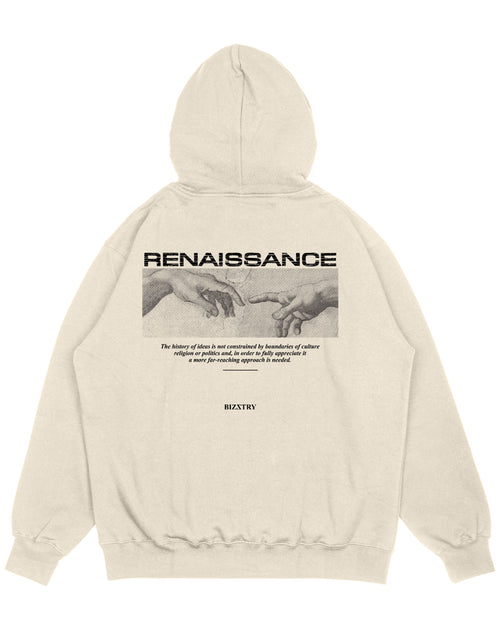 Hoodie beige OVERSIZE Unisex Renaissance