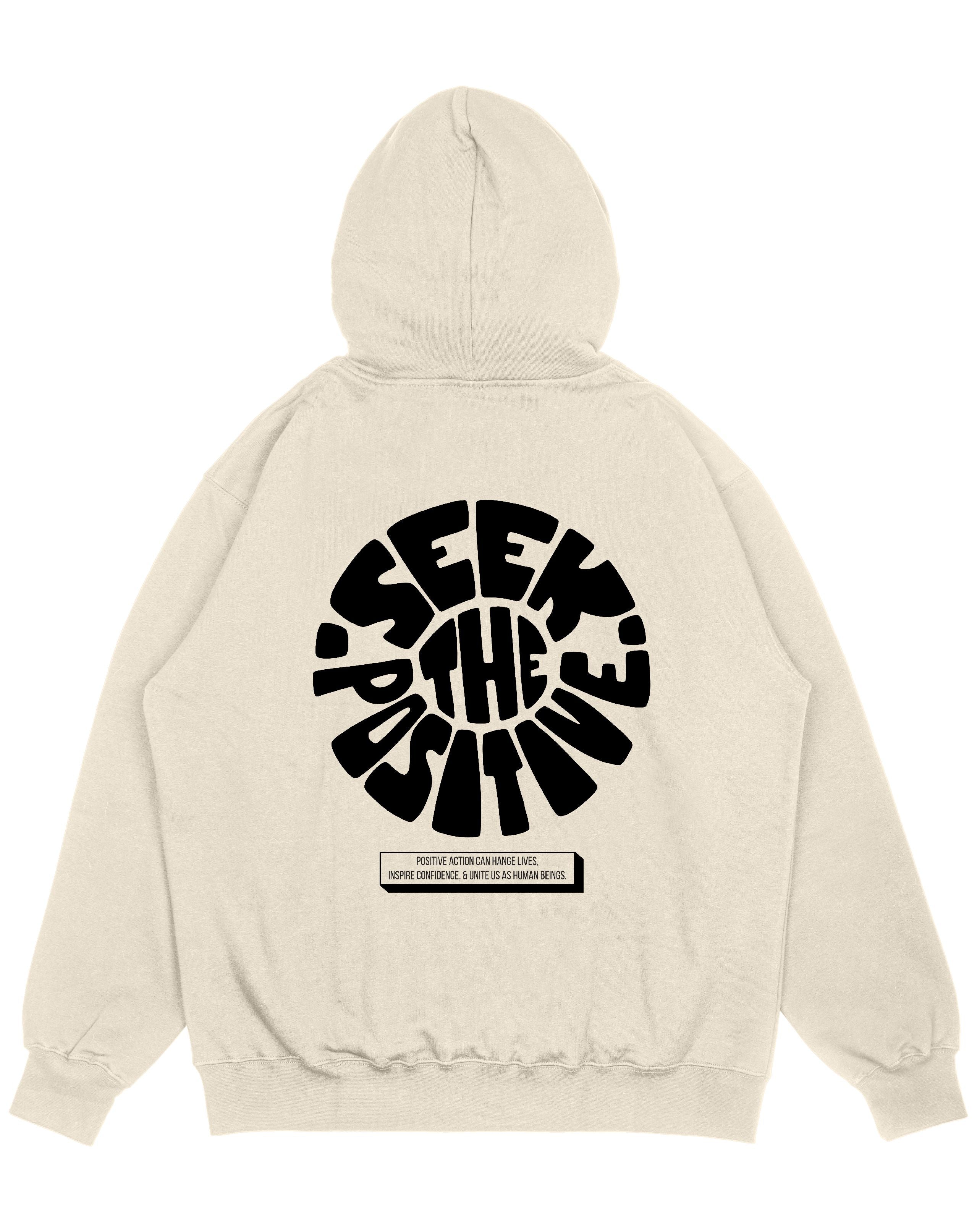 Hoodie beige OVERSIZE Unisex Seek