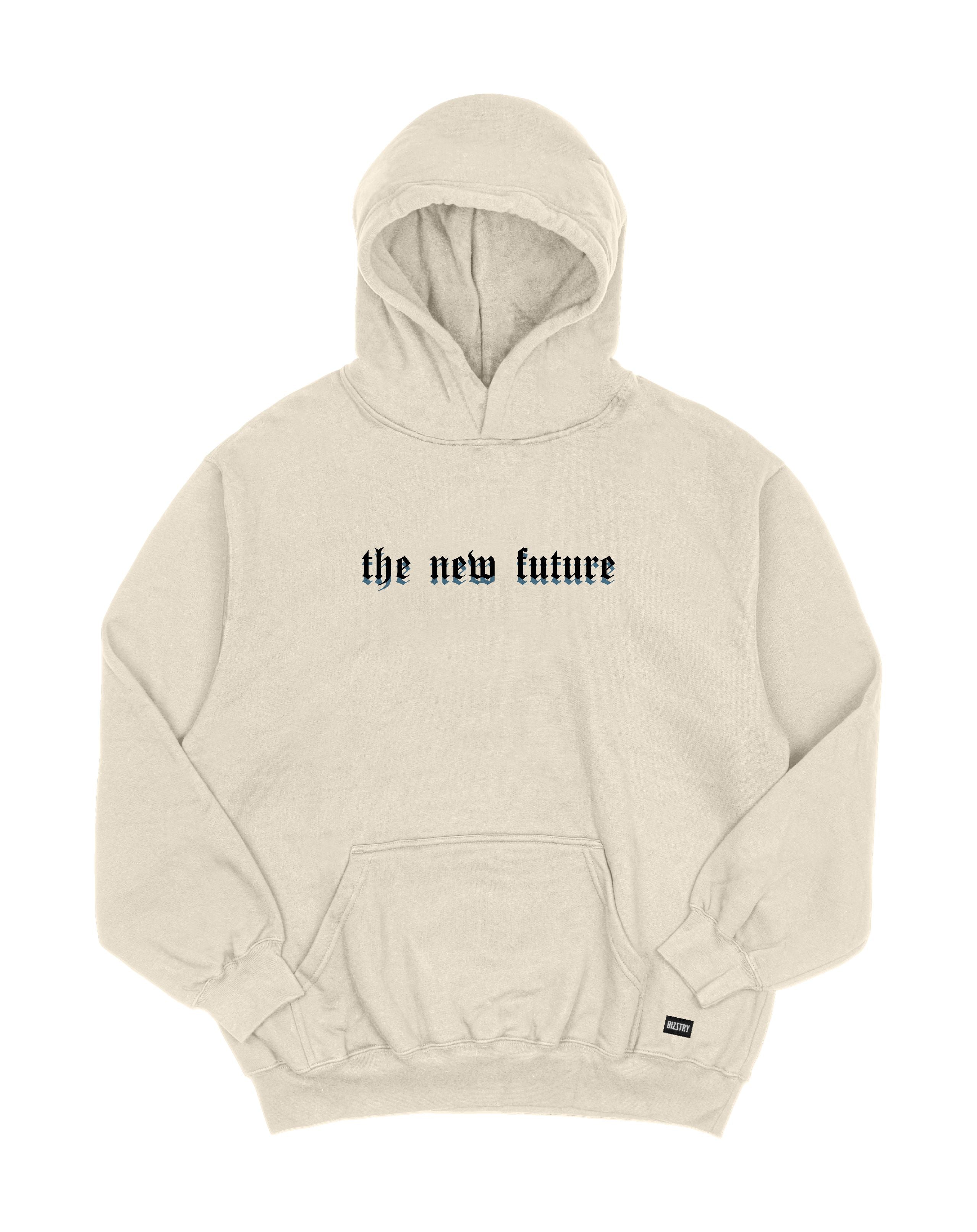 Hoodie beige OVERSIZE Unisex The New Future