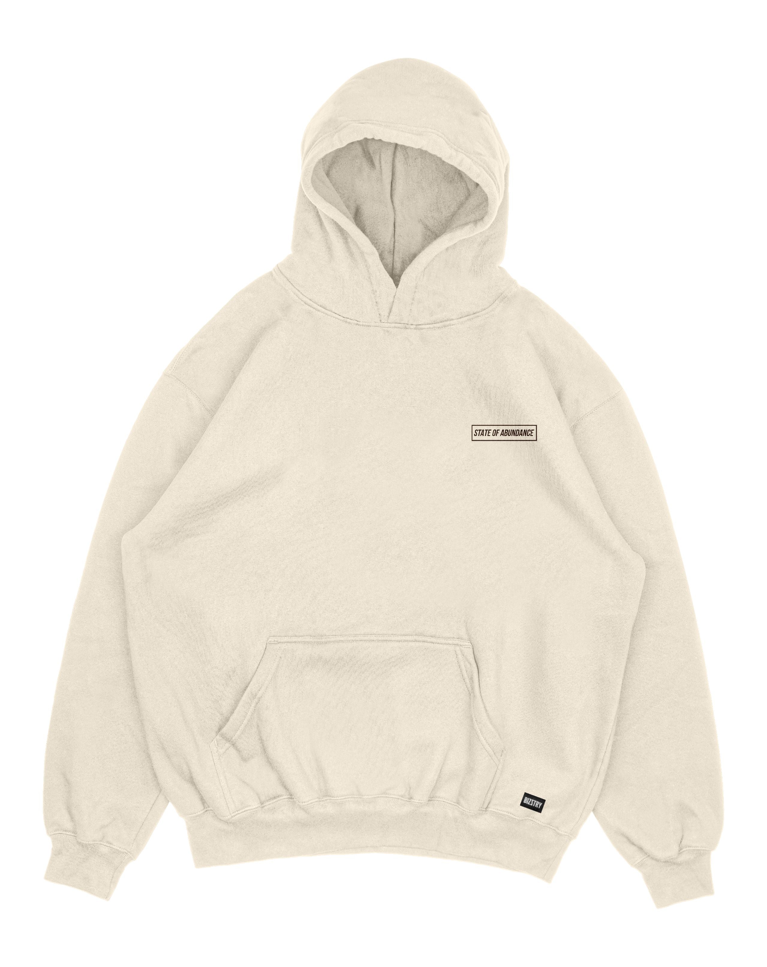 Hoodie beige OVERSIZE Unisex Paradise