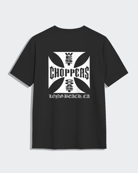 Camiseta negra unisex CHOPPERS