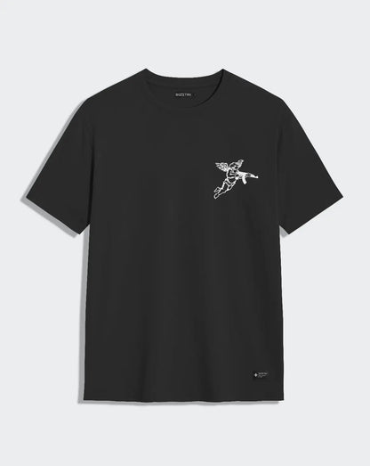 Camiseta unisex negra NO LOVE