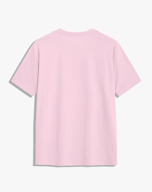 Camiseta rosa unisex CAT SUNGLASS