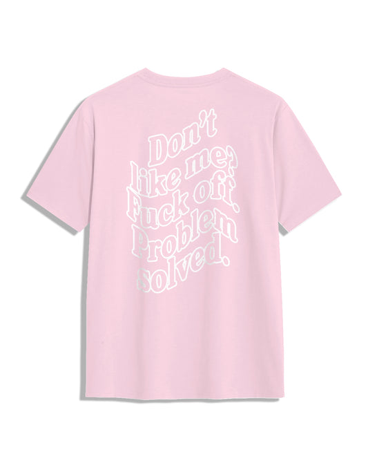 Camiseta rosa unisex F. OFF