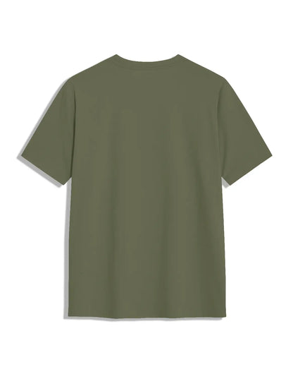 Camiseta verde unisex BIZZTRY BANDANA