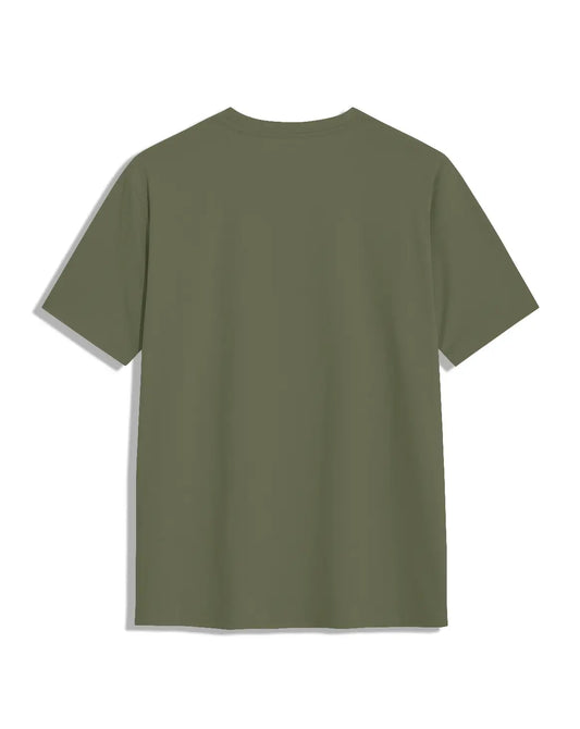 Camiseta verde unisex BIZZTRY BANDANA